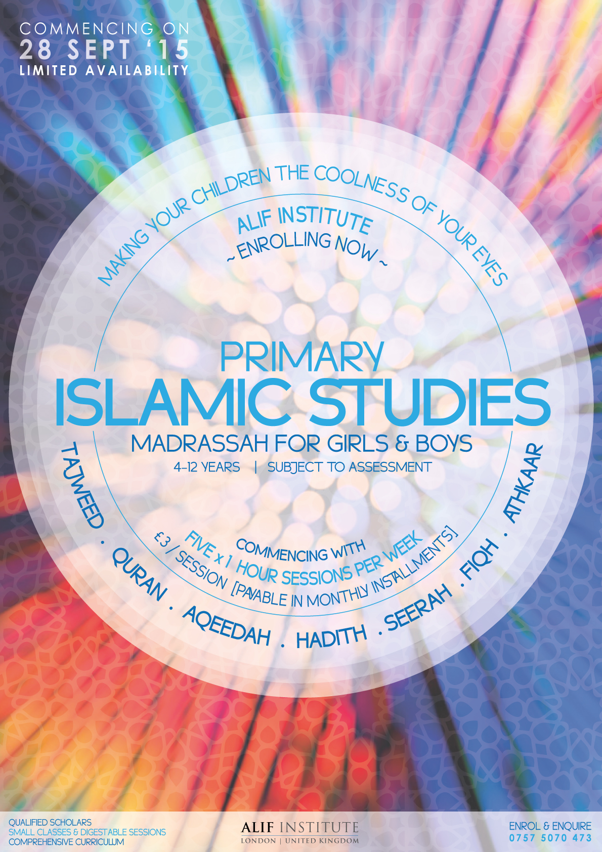 Alif Institute. Primary Islamic Studies
