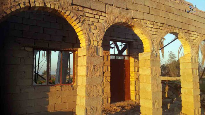 Tawwabin Mosque in al-Khawalis Village, Bahraz District, South of Baâ€™qubah, after its Destruction by Shiite Militias